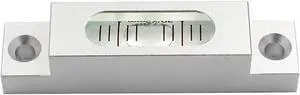 Aluminum Submit Bar Bubble Level 66 * 15 * 14mm Long Spirit leveling Bead Blisters with Mounting Hole 1PCS(0.15-White-in-White) Aluminum Submit Bar Bubble Level 66 * 15 * 14mm Long Spirit leveling Bead Blisters with Mounting Hole 1PCS(0.15-White-in-White)