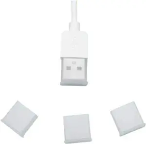60pcs Reusable Clear USB Cover Plug Protector for Male Port Computer Laptop Notebook Anti-Dust Plastic Stopper Caps 60pcs Reusable Clear USB Cover Plug Protector for Male Port Computer Laptop Notebook Anti-Dust Plastic Stopper Caps
