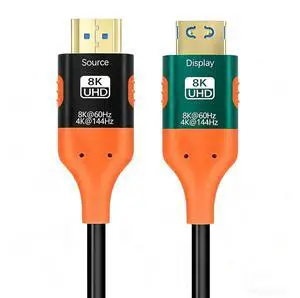8K Electromagnetic Interference-Resistant HDMI Fibre Optic Cable, 98 ft,HDMI2.1 8K@60Hz,4K@144Hz Unidirectional 8K HDMI Cable, 48Gbps high-Speed Transmission, Compatible with Blu-ray/TV Box 8K Electromagnetic Interference-Resistant HDMI Fibre Optic Cable, 98 ft,HDMI2.1 8K@60Hz,4K@144Hz Unidirectional 8K HDMI Cable, 48Gbps high-Speed Transmission, Compatible with Blu-ray/TV Box