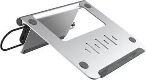 Adam Elements CASA HUB Stand USB-C 5-in-1 Laptop Stand Hub - Grey Adam Elements CASA HUB Stand USB-C 5-in-1 Laptop Stand Hub - Grey
