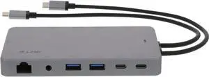 LMP Display Dock 2 with USB 3.2 Gen 1 (3.1 Gen 1) Type-C Wire Grey LMP Display Dock 2 with USB 3.2 Gen 1 (3.1 Gen 1) Type-C Wire Grey
