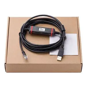 1 pc New Applicable USB-KV PLC Programming Cable KV Full Series Data Cable Download Cable Black FTDI Chip 1 pc New Applicable USB-KV PLC Programming Cable KV Full Series Data Cable Download Cable Black FTDI Chip