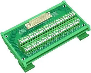 HDB44 D-Sub Rail Mount Interface Module, DB44 Female Breakout Board, DB44 Female to Terminal Block DB44 Splitter(HL-FX-DB44M) HDB44 D-Sub Rail Mount Interface Module, DB44 Female Breakout Board, DB44 Female to Terminal Block DB44 Splitter(HL-FX-DB44M)