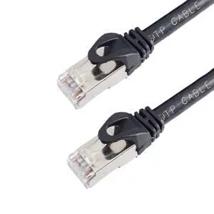 KC-12905AM Outdoor LAN Cable, CAT6A (Black), Outdoor Heavy Duty (Catory 6A), PE (Polyethylene), Double Coating, STP Shielding, Reliable Domestic Brand, for Outdoors, for PoE Cameras and KC-12905AM Outdoor LAN Cable, CAT6A (Black), Outdoor Heavy Duty (Catory 6A), PE (Polyethylene), Double Coating, STP Shielding, Reliable Domestic Brand, for Outdoors, for PoE Cameras and