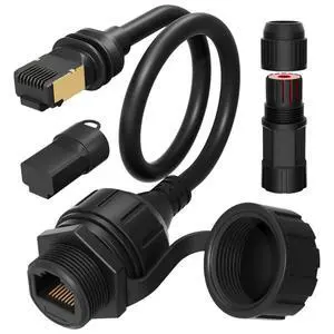 Starlink Ethernet Adaptier Gen 3 Mini Starlink Cable Extension to RJ45 Coupler Waterproof Compatible with Gen 3 Dish New 2026 High for Reliable Component Starlink Ethernet Adaptier Gen 3 Mini Starlink Cable Extension to RJ45 Coupler Waterproof Compatible with Gen 3 Dish New 2026 High for Reliable Component