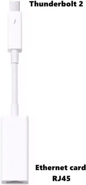 Compatible for Thunderbolt 2 3to RJ45 Fire 1394B FireWire 800 Adapter Suitable for Mac Computers Equipped with Port(TB2-RJ45) Compatible for Thunderbolt 2 3to RJ45 Fire 1394B FireWire 800 Adapter Suitable for Mac Computers Equipped with Port(TB2-RJ45)