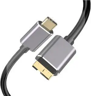 Type C to B Cable USB-C to B Hard Disk exten Cable for Hard Drive Disk HDD SSD Case(2m,Silver) Type C to B Cable USB-C to B Hard Disk exten Cable for Hard Drive Disk HDD SSD Case(2m,Silver)