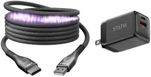 Statik MagStack (A to C, 3FT) & GaN Charger 48W Statik MagStack (A to C, 3FT) & GaN Charger 48W