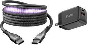 Statik MagStack (C to C, 6FT) & GaN Charger 48W Statik MagStack (C to C, 6FT) & GaN Charger 48W
