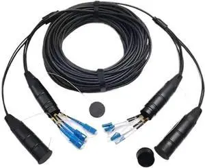 Outdoor Patch Cord 4/6/8 Cores 150m Armored LC SC FC A SM LSZH TPU DVI Waterproof Connector CPRI Jumper Optical Fiber Extender(8 cores LSZH LC-LC) Outdoor Patch Cord 4/6/8 Cores 150m Armored LC SC FC A SM LSZH TPU DVI Waterproof Connector CPRI Jumper Optical Fiber Extender(8 cores LSZH LC-LC)