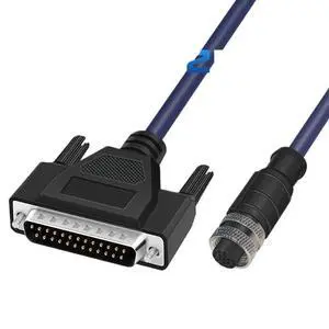 AANAN M12 to DB25 Cable Aviation Plug 17-pin Reading Cable DB9 Connector(2.99M) AANAN M12 to DB25 Cable Aviation Plug 17-pin Reading Cable DB9 Connector(2.99M)