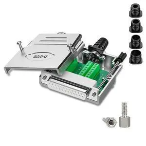 DB25 Breakout Connector Industrial Male Female Soldering-Free D-SUB 25PIN Plug Adapter DB 25 Weld-Free Serial Parallel Port Plug(SF) DB25 Breakout Connector Industrial Male Female Soldering-Free D-SUB 25PIN Plug Adapter DB 25 Weld-Free Serial Parallel Port Plug(SF)