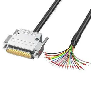 DB9 DB15 DB25 DB37 Serial Port Connector Line with Number Tube 9/15/25/37 Pin Terminal Wire Parallel Port Connecting Cord(DB25-MM,1 Meter) DB9 DB15 DB25 DB37 Serial Port Connector Line with Number Tube 9/15/25/37 Pin Terminal Wire Parallel Port Connecting Cord(DB25-MM,1 Meter)