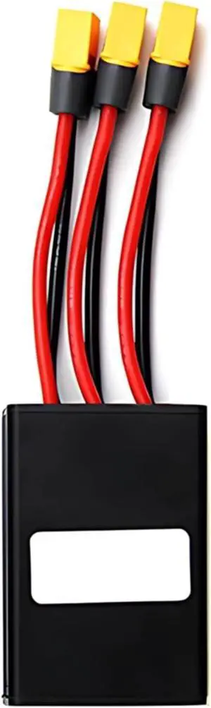 Parallel Battery Adapter 20V-72V, 40A Current, Dual Battery Combiner Module, Xt60 Connector, Capacity Expansion Parallel Battery Adapter 20V-72V, 40A Current, Dual Battery Combiner Module, Xt60 Connector, Capacity Expansion