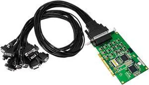 1PCs Industrial Grade PCI to RS-232 Serial Card RS232 16 Ports High Speed Converter ESD Anti-Lightning DB9 Connector UT-7516 1PCs Industrial Grade PCI to RS-232 Serial Card RS232 16 Ports High Speed Converter ESD Anti-Lightning DB9 Connector UT-7516