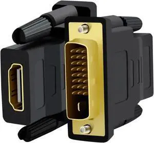 DVI 24+1 to HDMI-Compatible Conversion TV Computer Connection M>oni>tor to HD Converter for PC HDTV Projector DVI 24+1 to HDMI-Compatible Conversion TV Computer Connection M>oni>tor to HD Converter for PC HDTV Projector