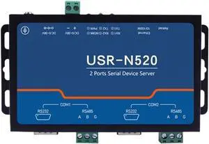 Serial Port RS232 RS485 to Ethernet Converter Server IOT Device USR-N520 Support Modbus MQTT(H7-6 Version) Serial Port RS232 RS485 to Ethernet Converter Server IOT Device USR-N520 Support Modbus MQTT(H7-6 Version)