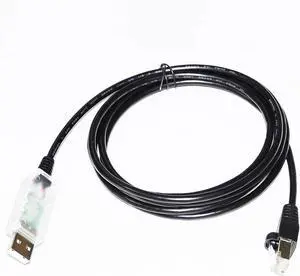 FT232RL USB to RJ45 Plug RS232/RS485 Converter Serial Communication Cable for FA/TEK U/NIC/ON USDA3 USDA5 SERVO Drive to PC(1.8M,RS232 for USDA3) FT232RL USB to RJ45 Plug RS232/RS485 Converter Serial Communication Cable for FA/TEK U/NIC/ON USDA3 USDA5 SERVO Drive to PC(1.8M,RS232 for USDA3)