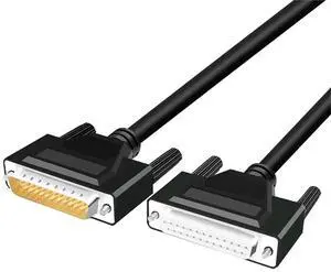 1Pcs Double Shield DB25 Parallel Port Data Transmission Cable Male to Female 25pin Pure Copper Computer Printing Connector 0.5M 3M(M to Fe,15M) 1Pcs Double Shield DB25 Parallel Port Data Transmission Cable Male to Female 25pin Pure Copper Computer Printing Connector 0.5M 3M(M to Fe,15M)