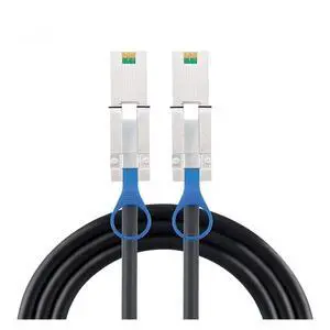 External S-AS 26P SFF-8088 to SFF-8088 Data Cable S-AS SFF-8088 Male to 8088 Male Cable 26P to 26P Hard Disk Cable(1m) External S-AS 26P SFF-8088 to SFF-8088 Data Cable S-AS SFF-8088 Male to 8088 Male Cable 26P to 26P Hard Disk Cable(1m)