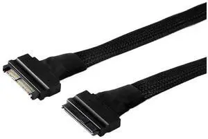 S-AS SFF-8639 to SFF-8639 U.2 Extension Cable SFF8639 to SFF8639 68Pin Male to Female 8639 to 8639 Data Cable PCI-E4.0 Full Speed S-AS SFF-8639 to SFF-8639 U.2 Extension Cable SFF8639 to SFF8639 68Pin Male to Female 8639 to 8639 Data Cable PCI-E4.0 Full Speed