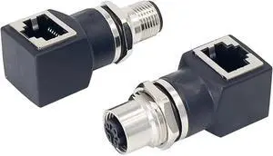4-core D-Type 8-core A-Type X-Type to RJ45 Connector Adapter Network Cable to M12 Male and Female Socket(M12 4 core Male to RJ45) 4-core D-Type 8-core A-Type X-Type to RJ45 Connector Adapter Network Cable to M12 Male and Female Socket(M12 4 core Male to RJ45)