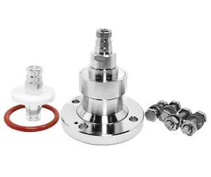 50 Ohm 1-5/8 Flange to N Female Adapter Connector for Reliable Signal Transmission 50 Ohm 1-5/8 Flange to N Female Adapter Connector for Reliable Signal Transmission