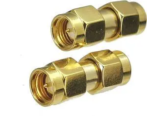 1pcs Adapter Connector SMA to UHF PL259 SO239 / N/BNC/SMA Male & Female Jack RF Coaxial Brass Straight(SMA M to SMA M) 1pcs Adapter Connector SMA to UHF PL259 SO239 / N/BNC/SMA Male & Female Jack RF Coaxial Brass Straight(SMA M to SMA M)