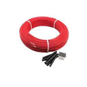 1/2/3/6/12/24/36/48/96k Carbon Fiber Heating Cables, Floor Heating Wire, Infrared Heating Cable(50 m,96k 4 ohm) 1/2/3/6/12/24/36/48/96k Carbon Fiber Heating Cables, Floor Heating Wire, Infrared Heating Cable(50 m,96k 4 ohm)