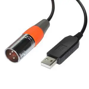 FT232RL CHIP USB to XLR 3PIN Male RS485 Converter Serial Cable for Audio Processor to PC(3m,Color B) FT232RL CHIP USB to XLR 3PIN Male RS485 Converter Serial Cable for Audio Processor to PC(3m,Color B)