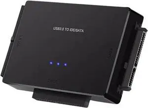 USpB 3.0 to SATA IDE Hard Disk Adaptier Converter Cable for 3.5 2.5 Inch HDD SSD CD DVD ROM CD - RW 3 in 1USpB IDE SATA Adaptier USpB 3.0 to SATA IDE Hard Disk Adaptier Converter Cable for 3.5 2.5 Inch HDD SSD CD DVD ROM CD - RW 3 in 1USpB IDE SATA Adaptier