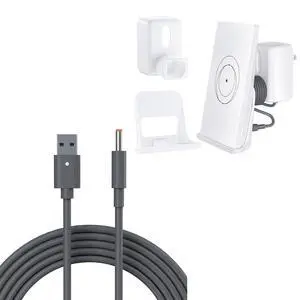 Starlink Router Mini Cable - 2 Pack (1FT + 6.5FT) USB-A to DC Power Cable Compatible with Starlink Mini Router,Starlinks Routers Mount, 2 in1 Wall Mount for Starlinks Routers Minis and Power Supply Starlink Router Mini Cable - 2 Pack (1FT + 6.5FT) USB-A to DC Power Cable Compatible with Starlink Mini Router,Starlinks Routers Mount, 2 in1 Wall Mount for Starlinks Routers Minis and Power Supply