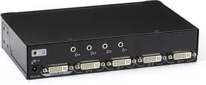 AVSP-DVI1X2 DVI-D Splitter, 1x2, with Audio and HDCP, Full HD 1080p, Plug-and-Play AVSP-DVI1X2 DVI-D Splitter, 1x2, with Audio and HDCP, Full HD 1080p, Plug-and-Play