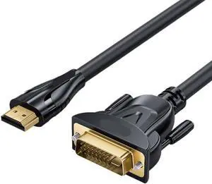 HDMI to DVI Cable Bi-Directional 4K 60Hz Adapter, Gold-Plated Connectors(2 M) HDMI to DVI Cable Bi-Directional 4K 60Hz Adapter, Gold-Plated Connectors(2 M)