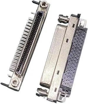 SCSI VHDCI68 VHDCI 68P V68 V.68 Single-Layer Female Adapter 90 Degree Plug-in Female Connector(Made in China Type) SCSI VHDCI68 VHDCI 68P V68 V.68 Single-Layer Female Adapter 90 Degree Plug-in Female Connector(Made in China Type)