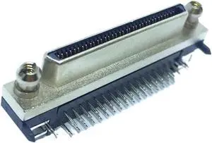 SCSI 68P Single-Layer Female Head 90 Degree Plug-in VH+DCI 68P Female Connector SCSI 68P Single-Layer Female Head 90 Degree Plug-in VH+DCI 68P Female Connector