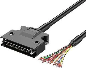 CN14/20/26/36/50 Pin SCSI Servo Connector Cable with Terminal Signal Head Double Shield(CN50P-Screw Style) CN14/20/26/36/50 Pin SCSI Servo Connector Cable with Terminal Signal Head Double Shield(CN50P-Screw Style)