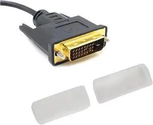 500 pieces DVI plug plug for laptop TV cable universal protective cover dustproof cap 500 pieces DVI plug plug for laptop TV cable universal protective cover dustproof cap