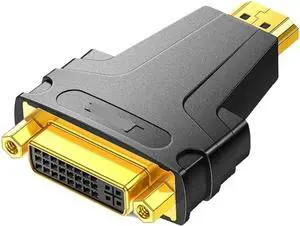 HDMI-Compatible to DVI Adapter Gold Plated Converter Plug Play High Definition Video Transmission Cable Extender(Green) HDMI-Compatible to DVI Adapter Gold Plated Converter Plug Play High Definition Video Transmission Cable Extender(Green)