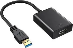 USB 3.0 to HDMI Adapter 1080P USB 2.0 to HDMI-Compatible Converter External Video Card(USB3.0) USB 3.0 to HDMI Adapter 1080P USB 2.0 to HDMI-Compatible Converter External Video Card(USB3.0)