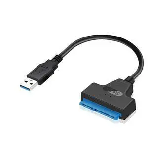 for 2.5 Inch External HDD SSD Hard Drive Adapter USB 3.0 to Sata Cable SATA to USB Hard Disk Adapter Cable(USB 3.0 to Sata) for 2.5 Inch External HDD SSD Hard Drive Adapter USB 3.0 to Sata Cable SATA to USB Hard Disk Adapter Cable(USB 3.0 to Sata)
