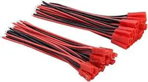 20/40pcs 22 Plug Connector 2Pin Male Female(20pairs 10cm) 20/40pcs 22 Plug Connector 2Pin Male Female(20pairs 10cm)