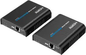 LKV373KVM-V5.0 HDMI KVM Extender 120m Over IP Touch Screen Control Support one-to-one or one-to-Many 1920x1200@60Hz Transmitter Receiver for USB Keyboard Mouse LKV373KVM-V5.0 HDMI KVM Extender 120m Over IP Touch Screen Control Support one-to-one or one-to-Many 1920x1200@60Hz Transmitter Receiver for USB Keyboard Mouse