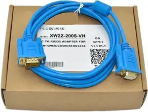 XW2Z-200S-VH Adapter Serial Suitable for CQM1H CPM2C 2AH Series Programming Cable XW2Z-200S-VH Adapter Serial Suitable for CQM1H CPM2C 2AH Series Programming Cable
