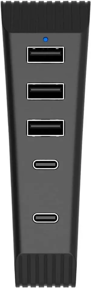 1PCS 5 in 1 USB Hub High-Speed Extra USB Port Extender with 3USB 1 Type C Port 1Type-C 3.1 for Game Console(Black) 1PCS 5 in 1 USB Hub High-Speed Extra USB Port Extender with 3USB 1 Type C Port 1Type-C 3.1 for Game Console(Black)