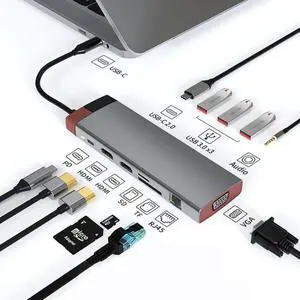 Daguys Metal Type-C Docking Station USB HUB Computer Multi Functional Expansion Dock Daguys Metal Type-C Docking Station USB HUB Computer Multi Functional Expansion Dock