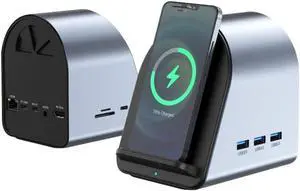 Daguys BYL-2211 10 in 1 USB-C/Type-C HUB Adapter, Support Phone Charger Daguys BYL-2211 10 in 1 USB-C/Type-C HUB Adapter, Support Phone Charger