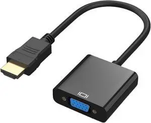 1080P 60Hz HDMI-Compatible to V/GA Cord Converter HDMI Male to Female Adapter for Tablet PC TV Projector 1080P 60Hz HDMI-Compatible to V/GA Cord Converter HDMI Male to Female Adapter for Tablet PC TV Projector