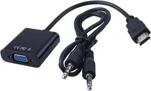 M;ic/ro HDMI-Compatible to V/GA Adaptor Adapter to Female Built-in 1080p Converter for P;S/4 TV(Type B) M;ic/ro HDMI-Compatible to V/GA Adaptor Adapter to Female Built-in 1080p Converter for P;S/4 TV(Type B)