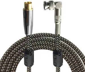 Video Cable 4 Pin Male S-Video to BNC Male Female 75-5 Monitor Video Signal Interconnect Cable Q9 Video Security Line OFC(S to L BNC Male,3m) Video Cable 4 Pin Male S-Video to BNC Male Female 75-5 Monitor Video Signal Interconnect Cable Q9 Video Security Line OFC(S to L BNC Male,3m)
